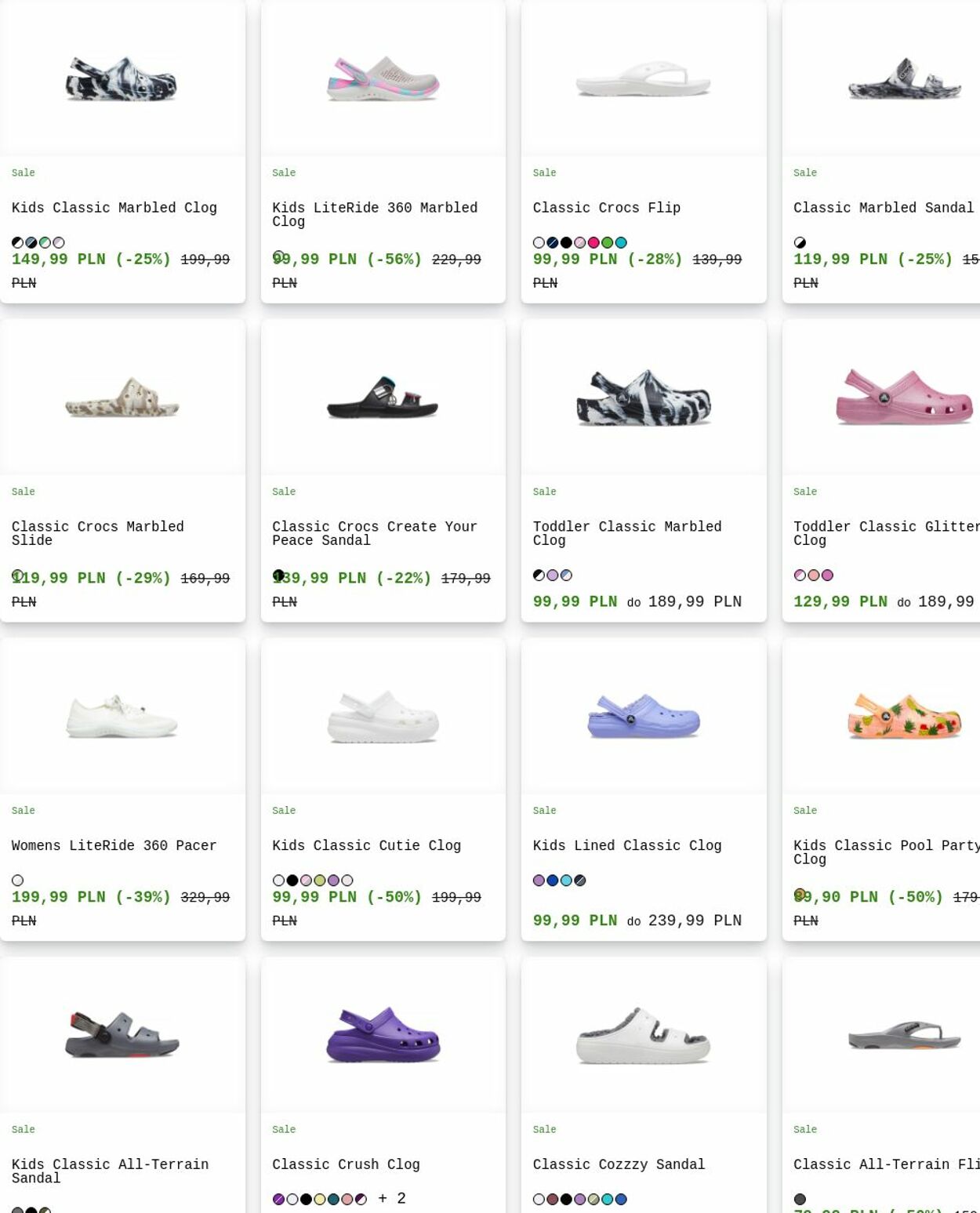 Gazetka Crocs 22.12.2025 - 31.12.2025