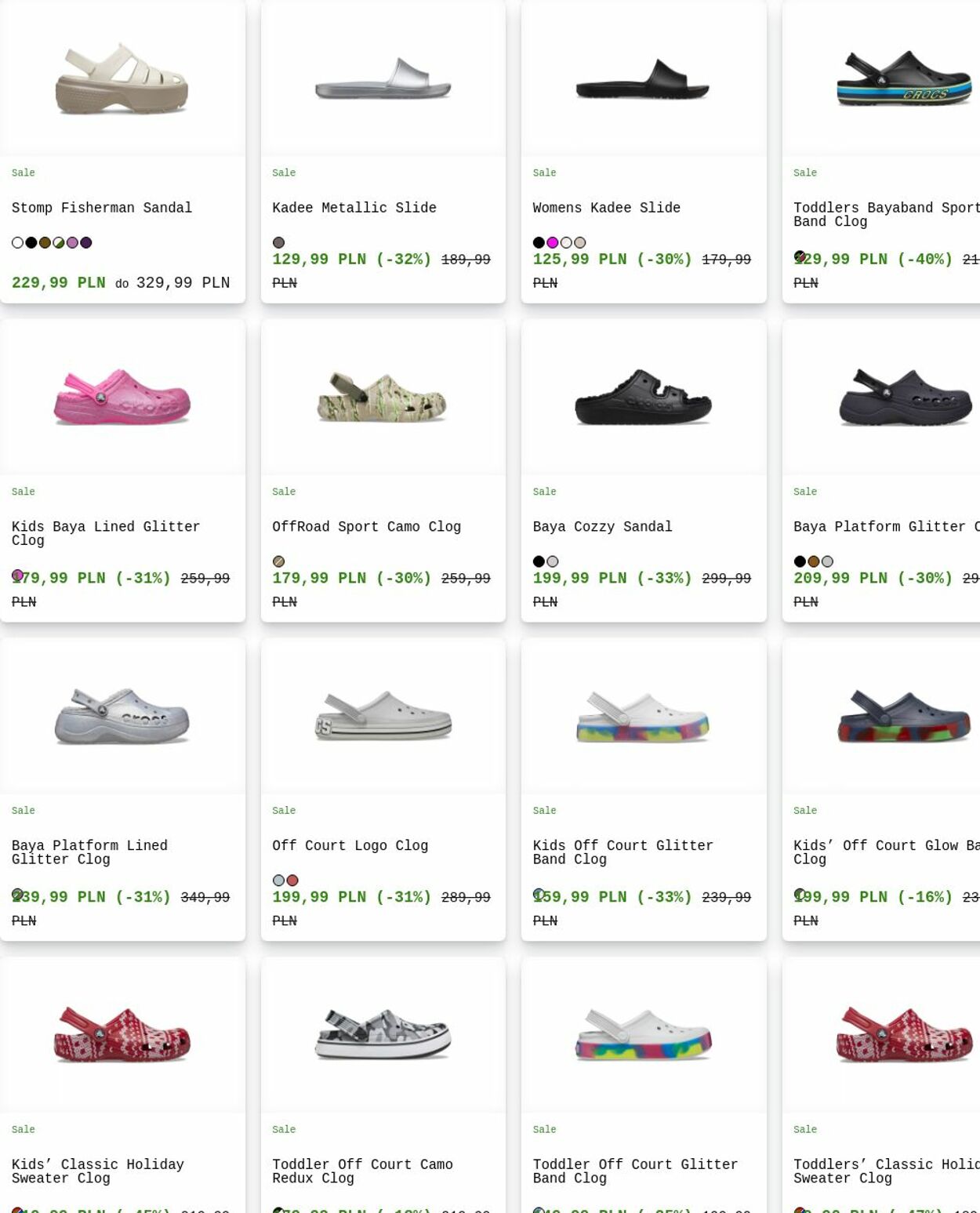 Gazetka Crocs 22.12.2025 - 31.12.2025