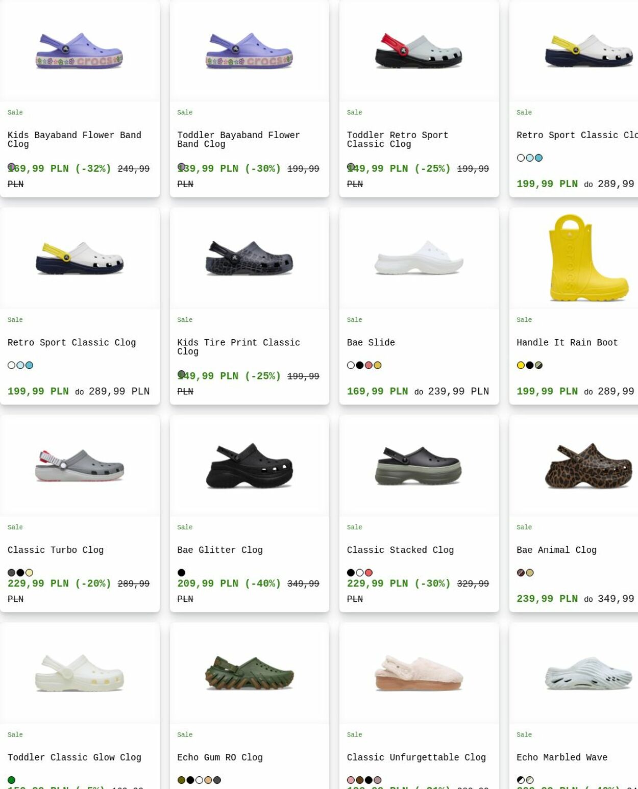 Gazetka Crocs 30.03.2026 - 08.04.2026