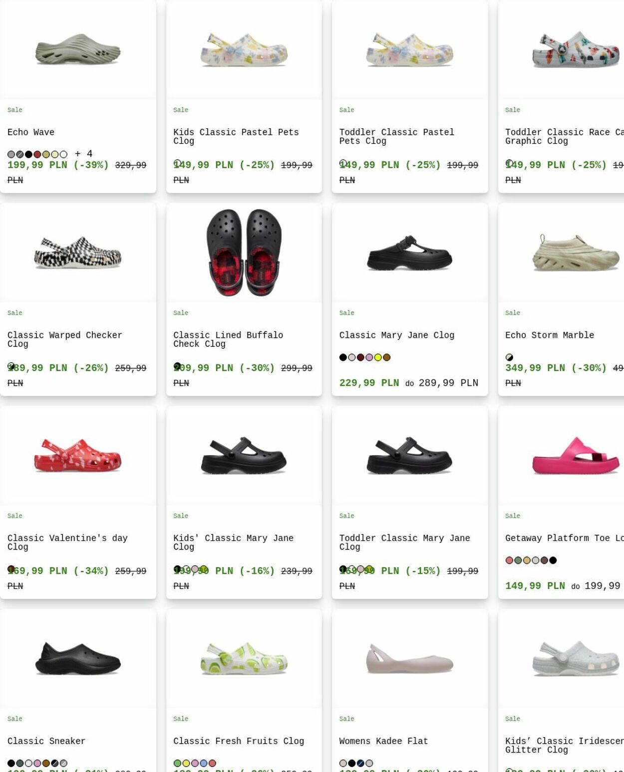 Gazetka Crocs 30.03.2026 - 08.04.2026