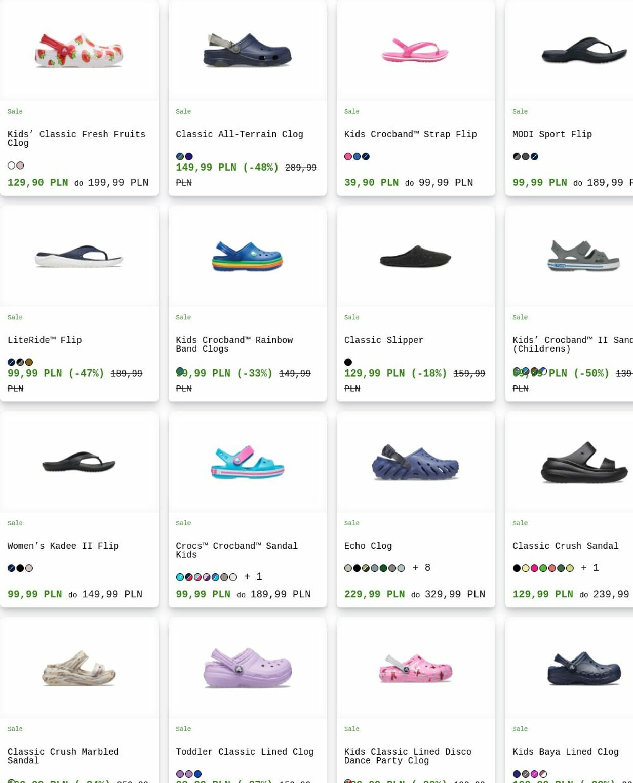 Gazetka Crocs 30.03.2026 - 08.04.2026