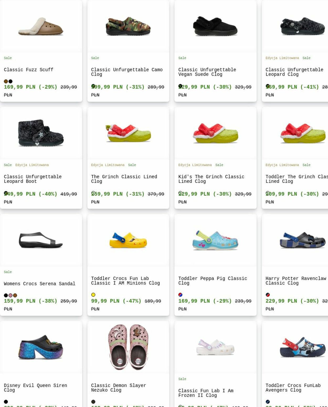 Gazetka Crocs 30.03.2026 - 08.04.2026