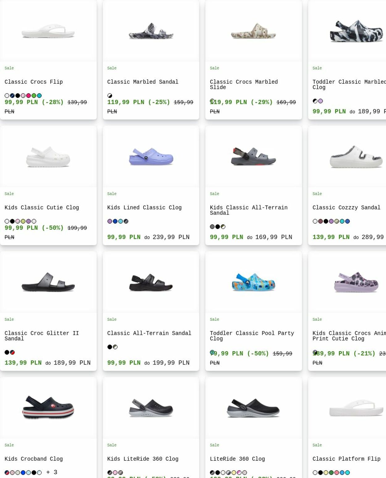 Gazetka Crocs 30.03.2026 - 08.04.2026