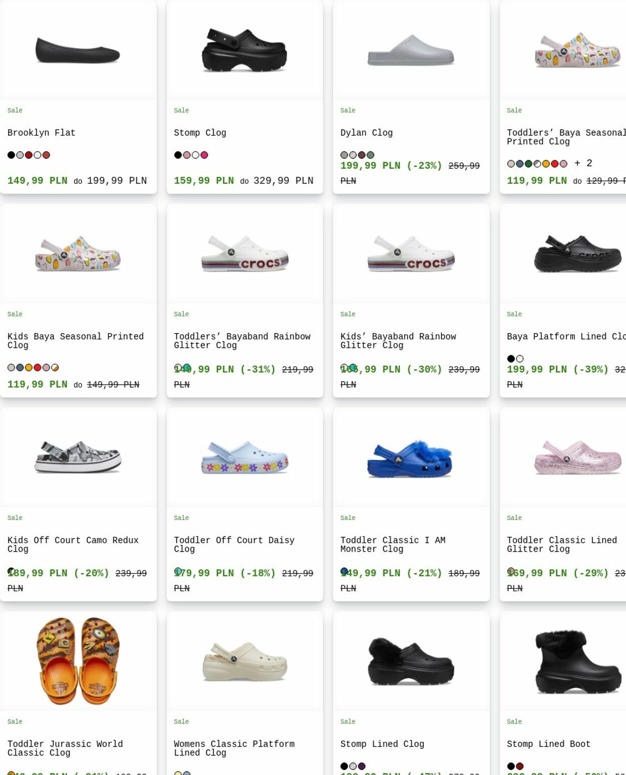 Gazetka Crocs 30.03.2026 - 08.04.2026