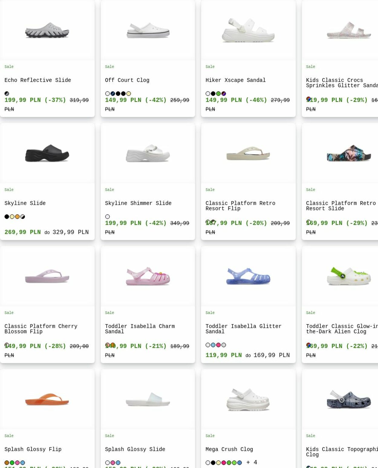 Gazetka Crocs 30.03.2026 - 08.04.2026