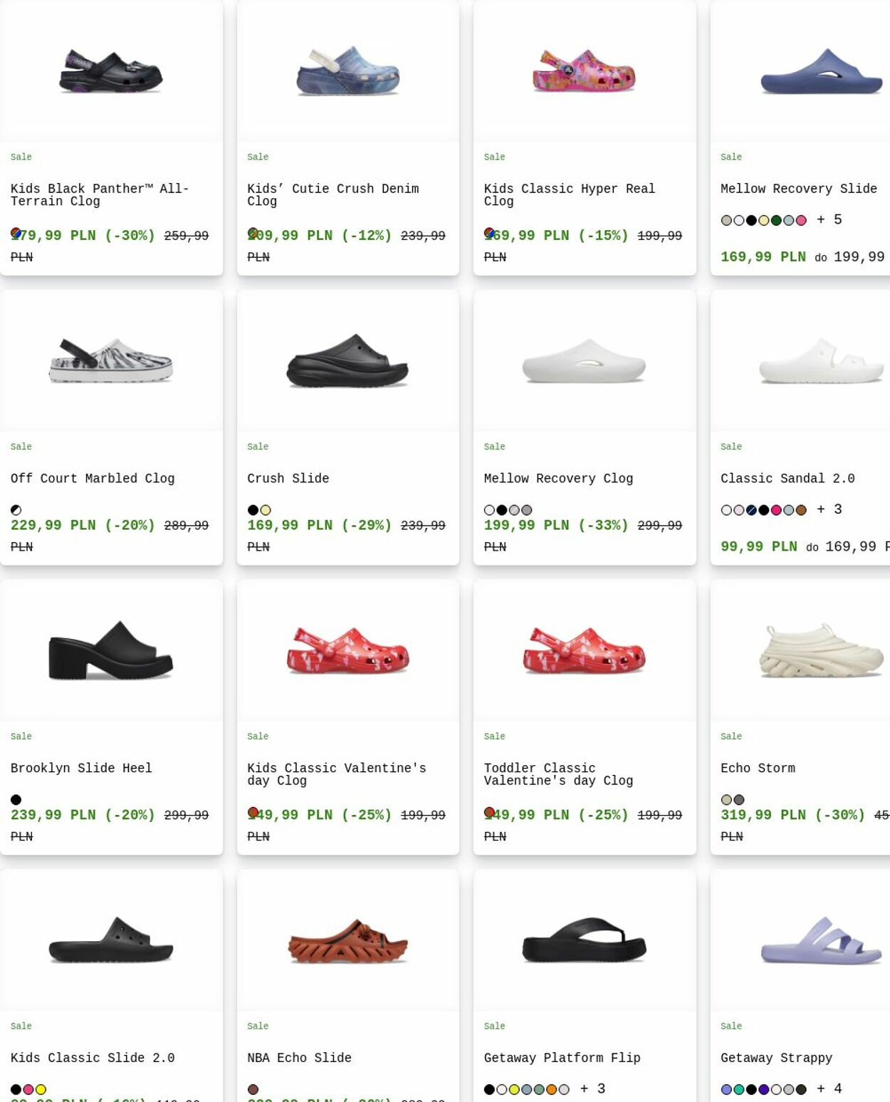 Gazetka Crocs 30.03.2026 - 08.04.2026