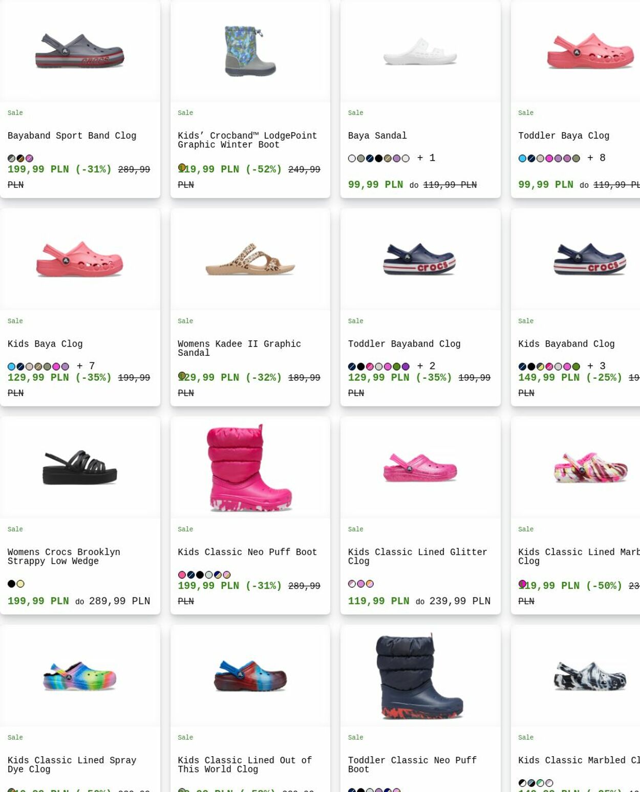 Gazetka Crocs 30.03.2026 - 08.04.2026