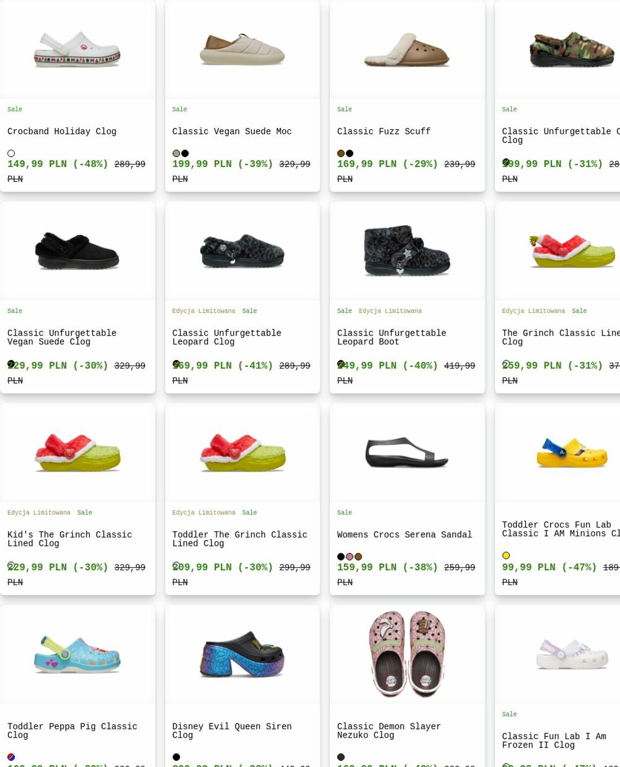 Gazetka Crocs 23.03.2026 - 01.04.2026