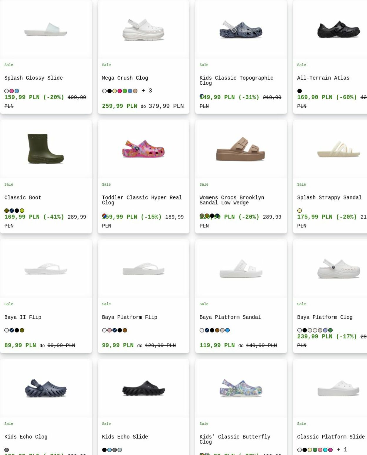 Gazetka Crocs 23.03.2026 - 01.04.2026