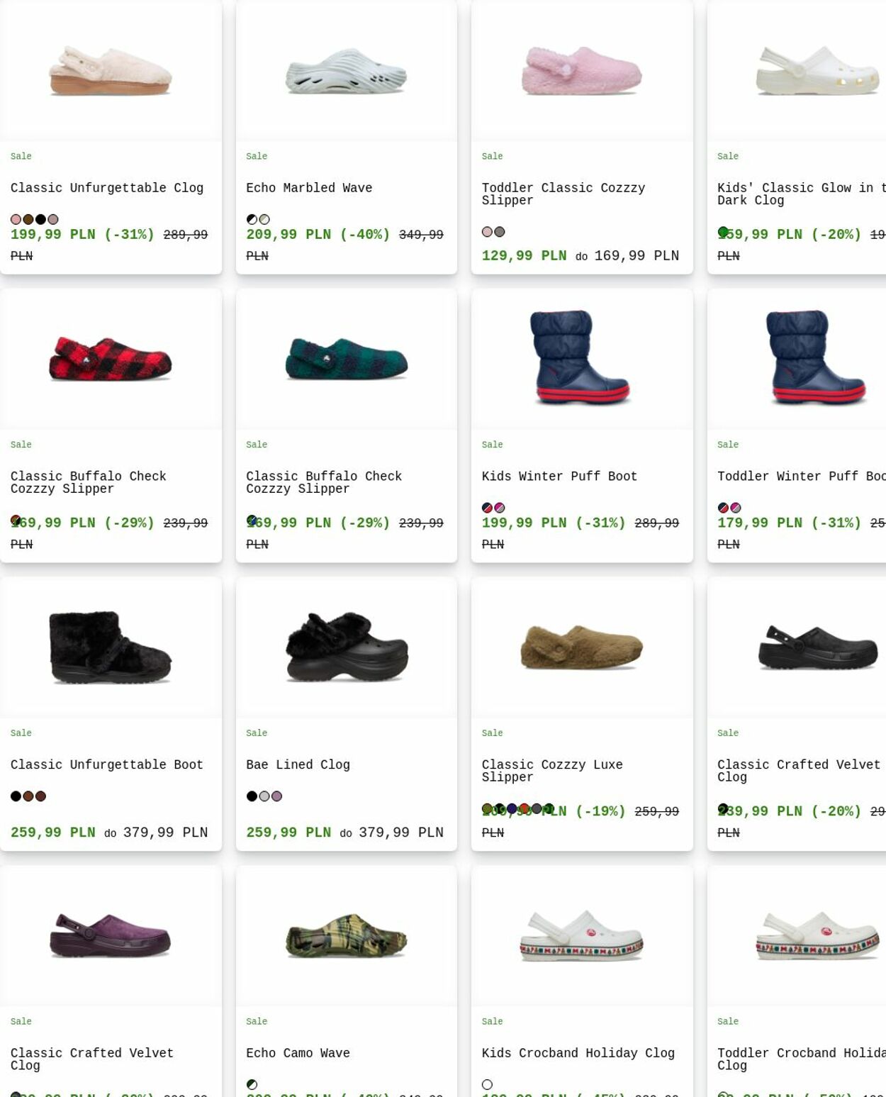 Gazetka Crocs 23.03.2026 - 01.04.2026