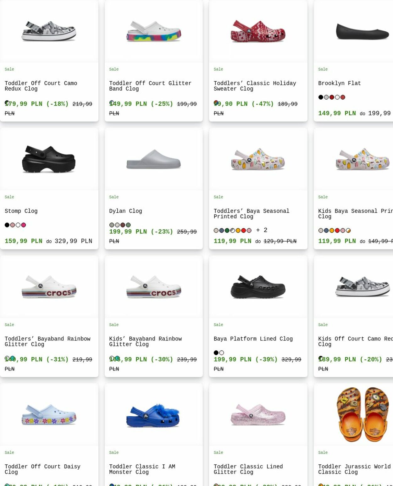 Gazetka Crocs 23.03.2026 - 01.04.2026