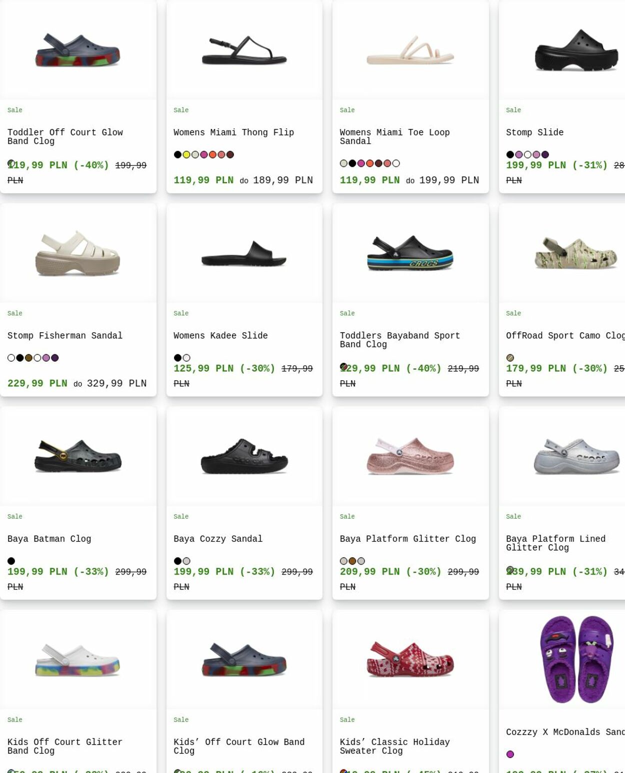 Gazetka Crocs 23.03.2026 - 01.04.2026