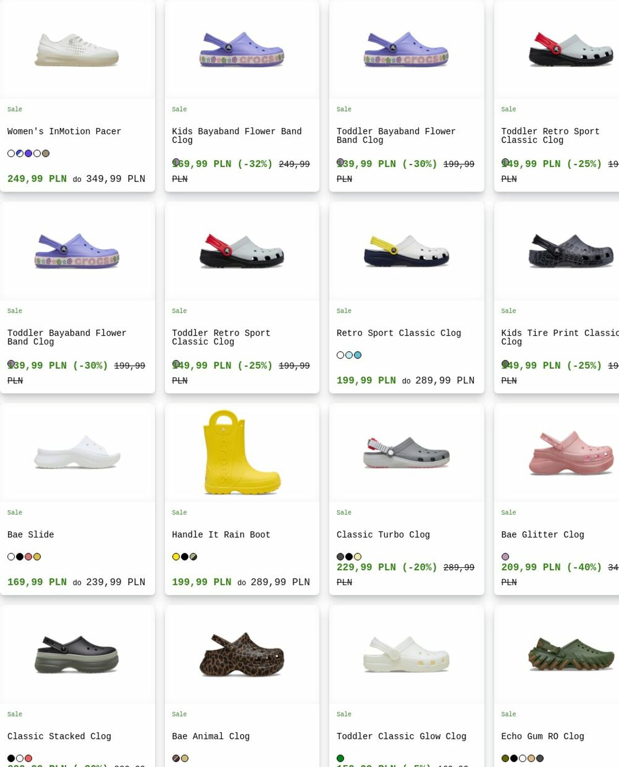 Gazetka Crocs 23.03.2026 - 01.04.2026