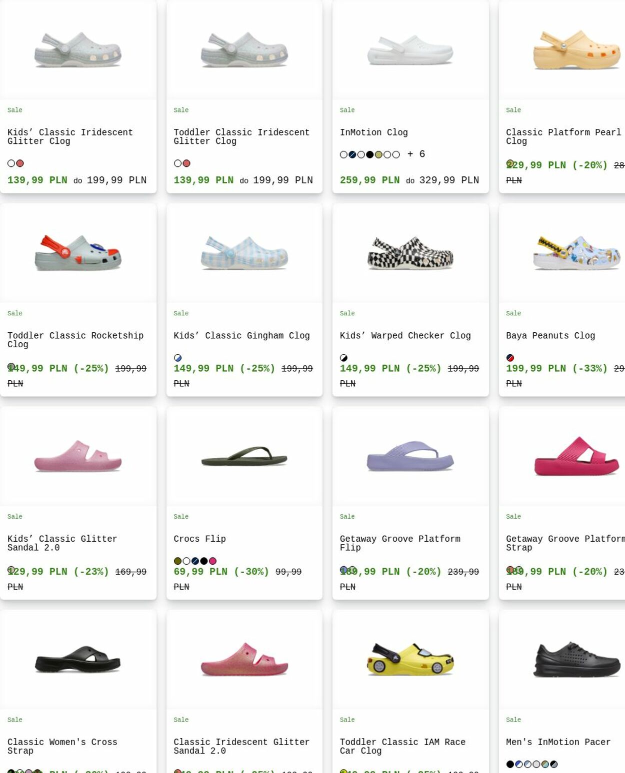 Gazetka Crocs 23.03.2026 - 01.04.2026