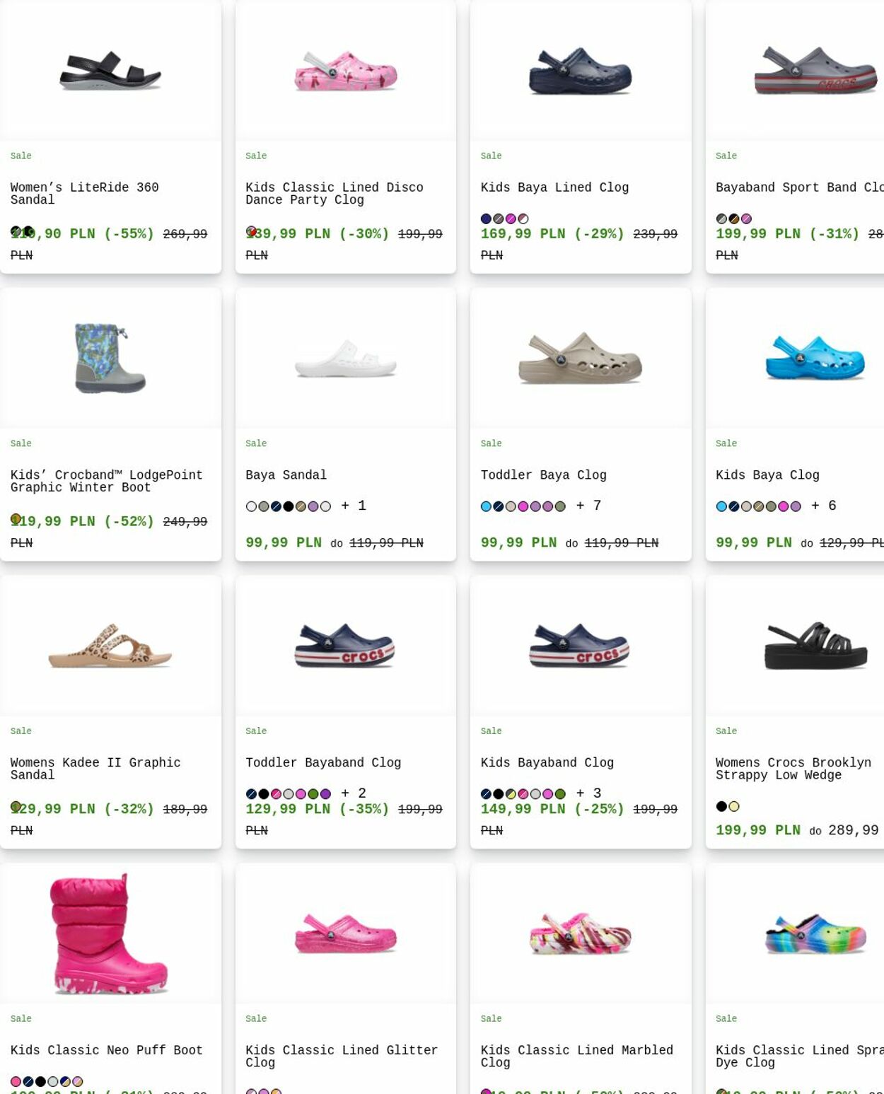 Gazetka Crocs 23.03.2026 - 01.04.2026