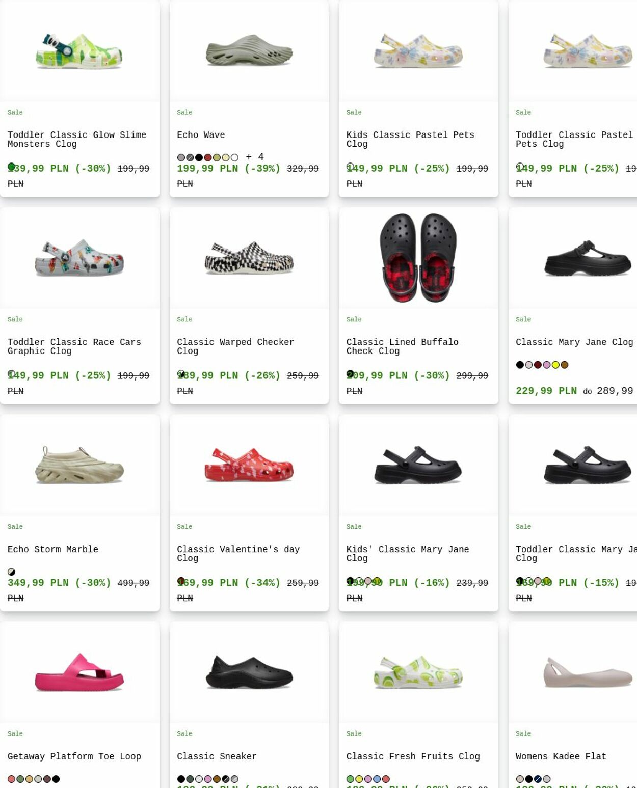 Gazetka Crocs 23.03.2026 - 01.04.2026