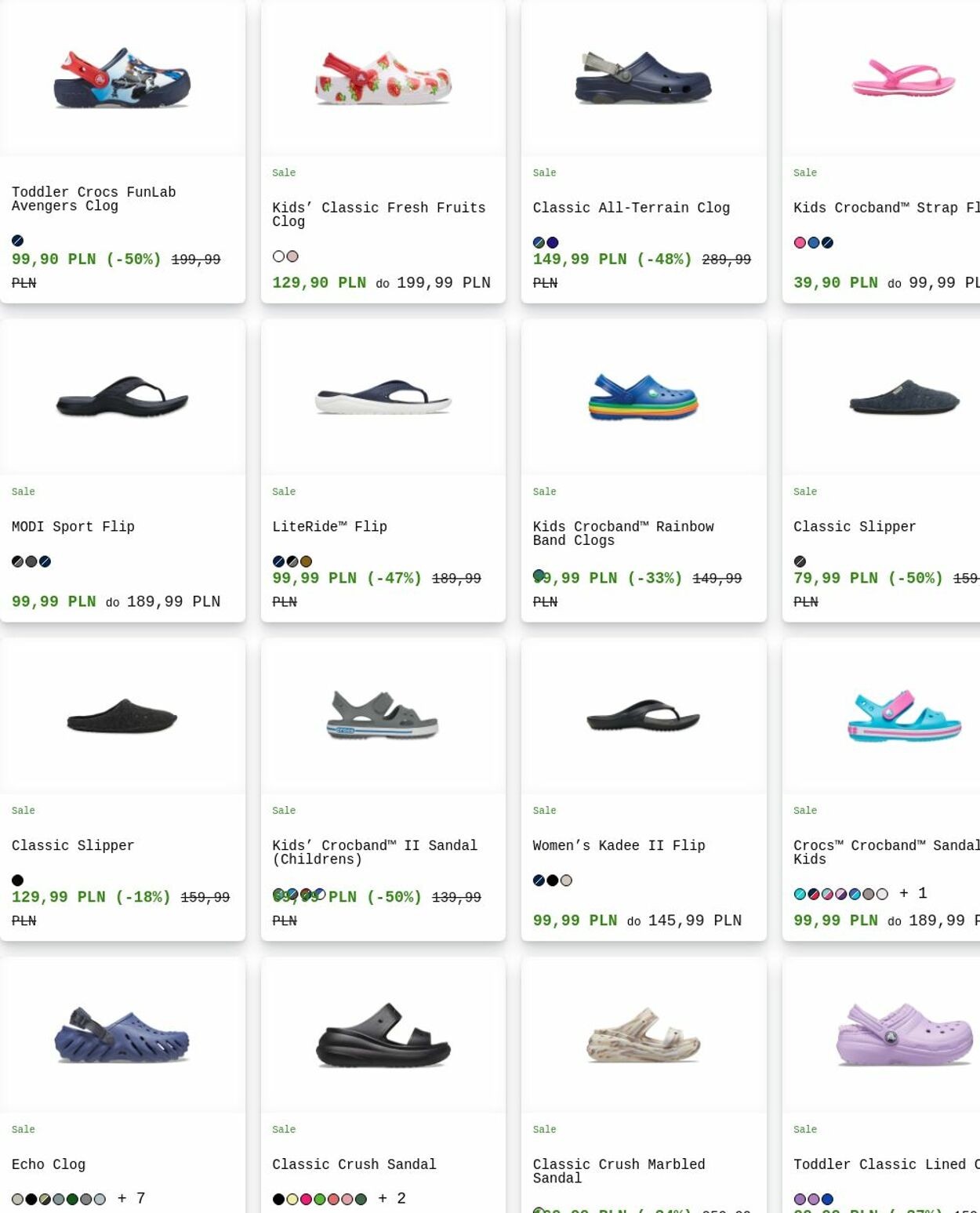 Gazetka Crocs 23.03.2026 - 01.04.2026