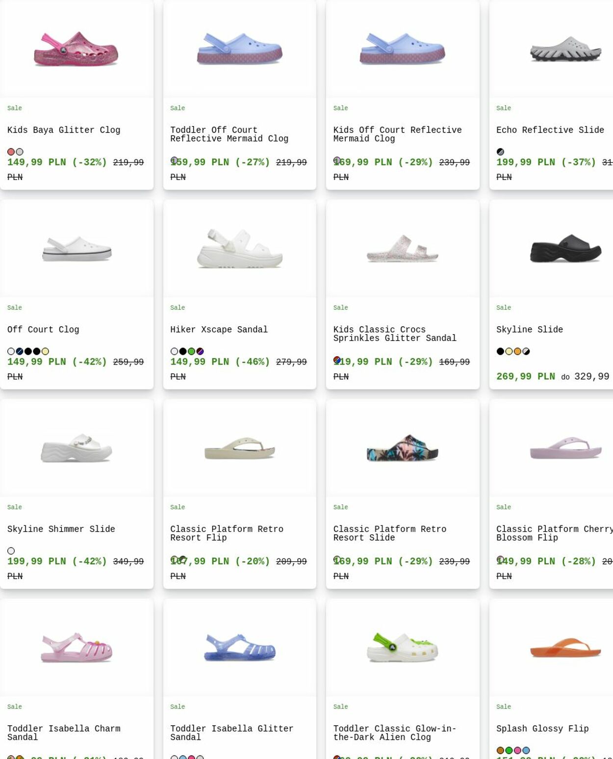 Gazetka Crocs 23.03.2026 - 01.04.2026