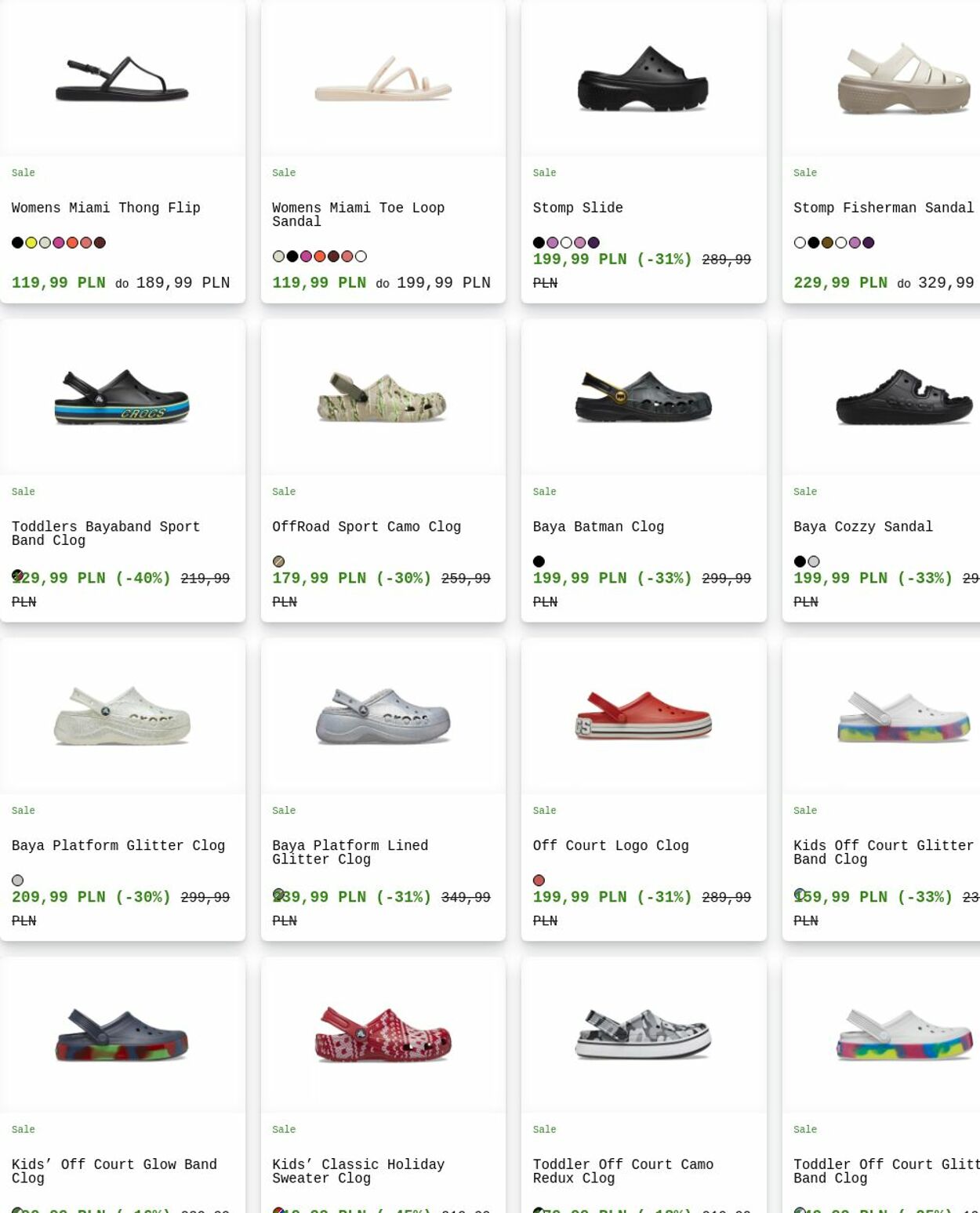 Gazetka Crocs 02.03.2026 - 11.03.2026