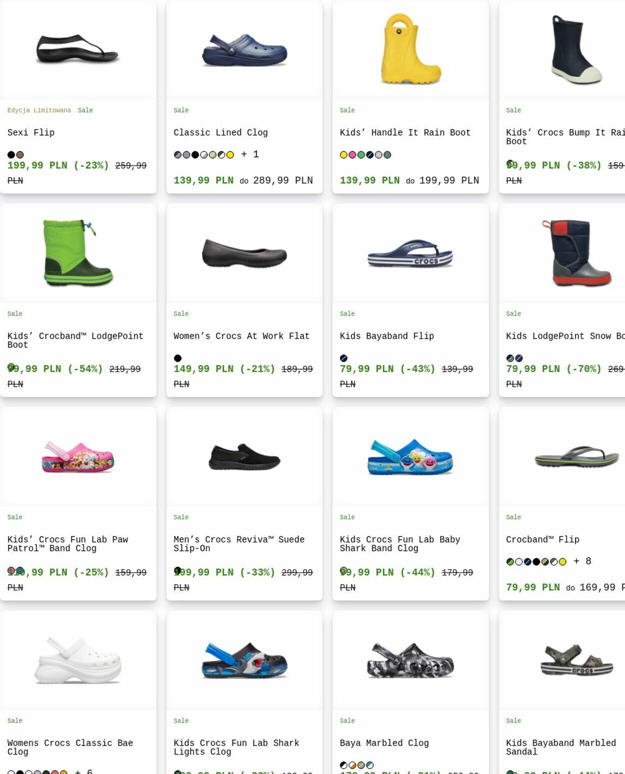 Gazetka Crocs 02.03.2026 - 11.03.2026