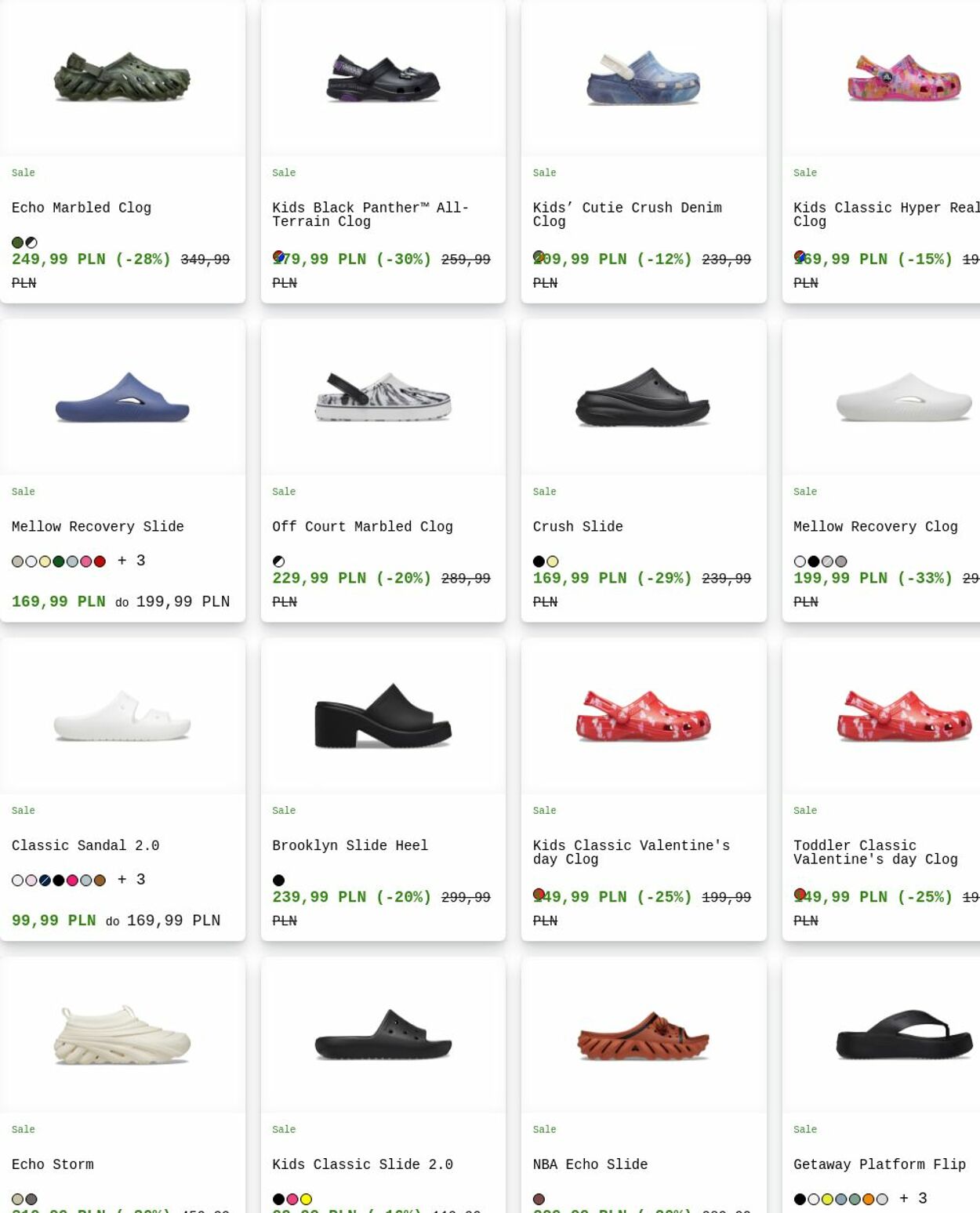 Gazetka Crocs 02.03.2026 - 11.03.2026