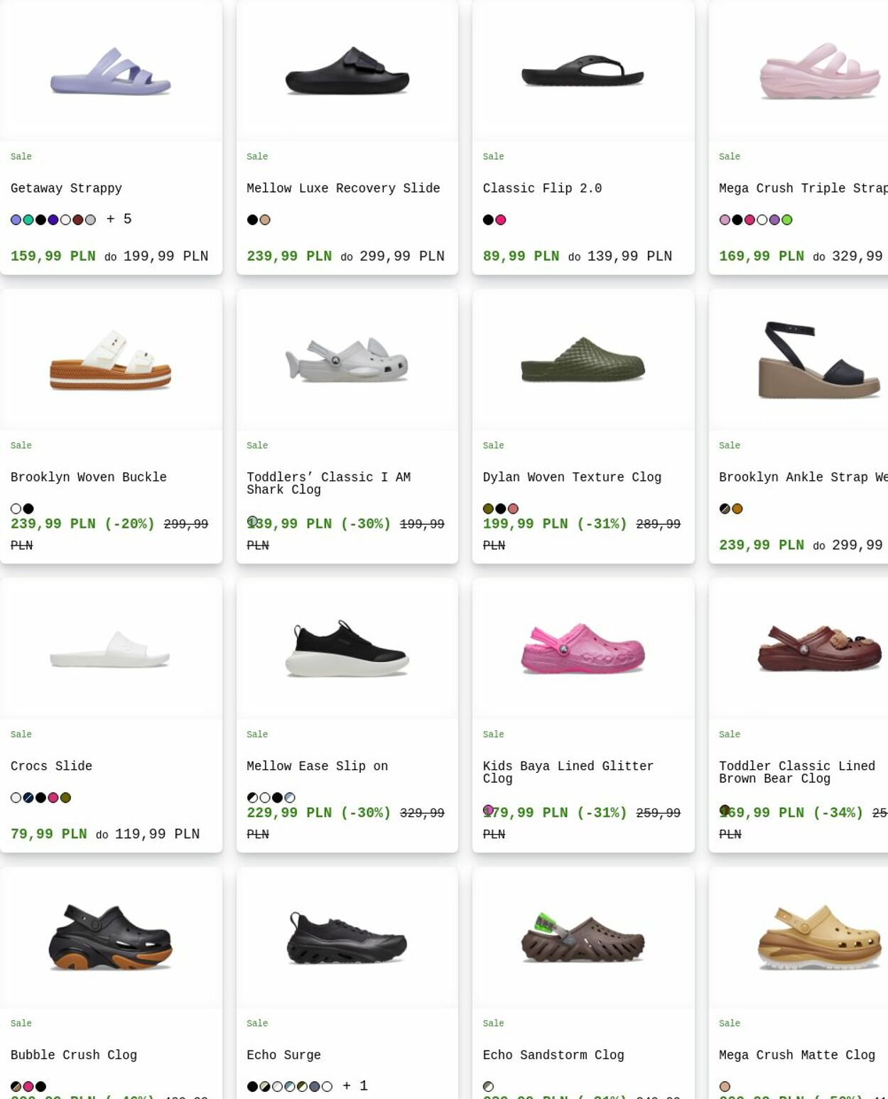 Gazetka Crocs 02.03.2026 - 11.03.2026