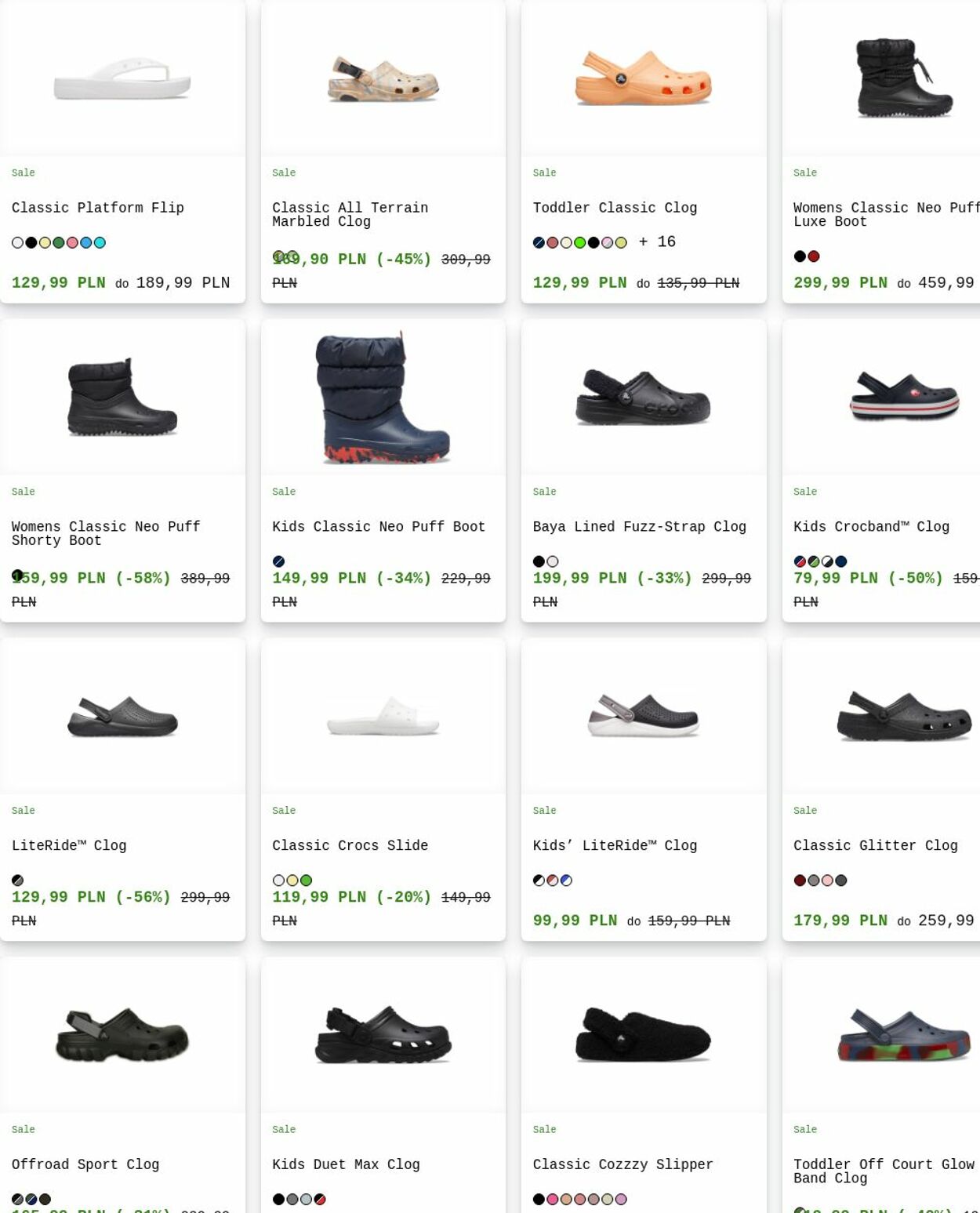 Gazetka Crocs 02.03.2026 - 11.03.2026