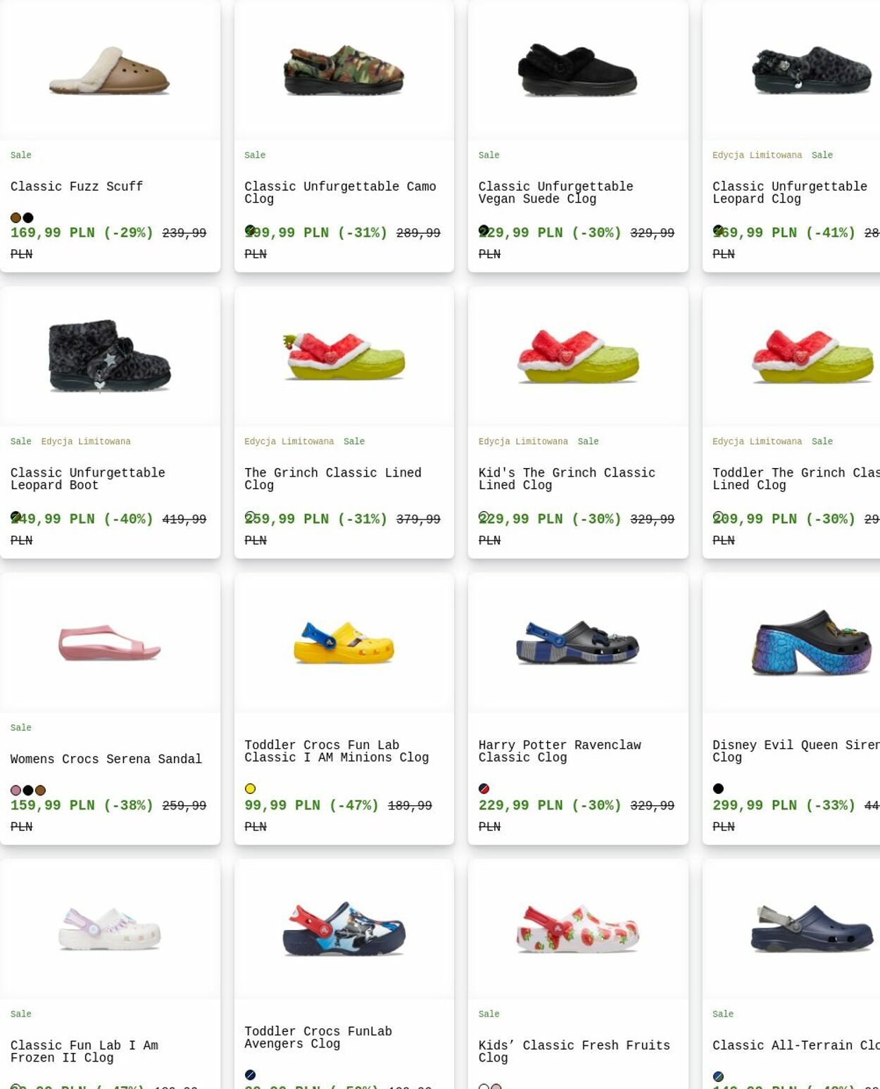 Gazetka Crocs 02.03.2026 - 11.03.2026