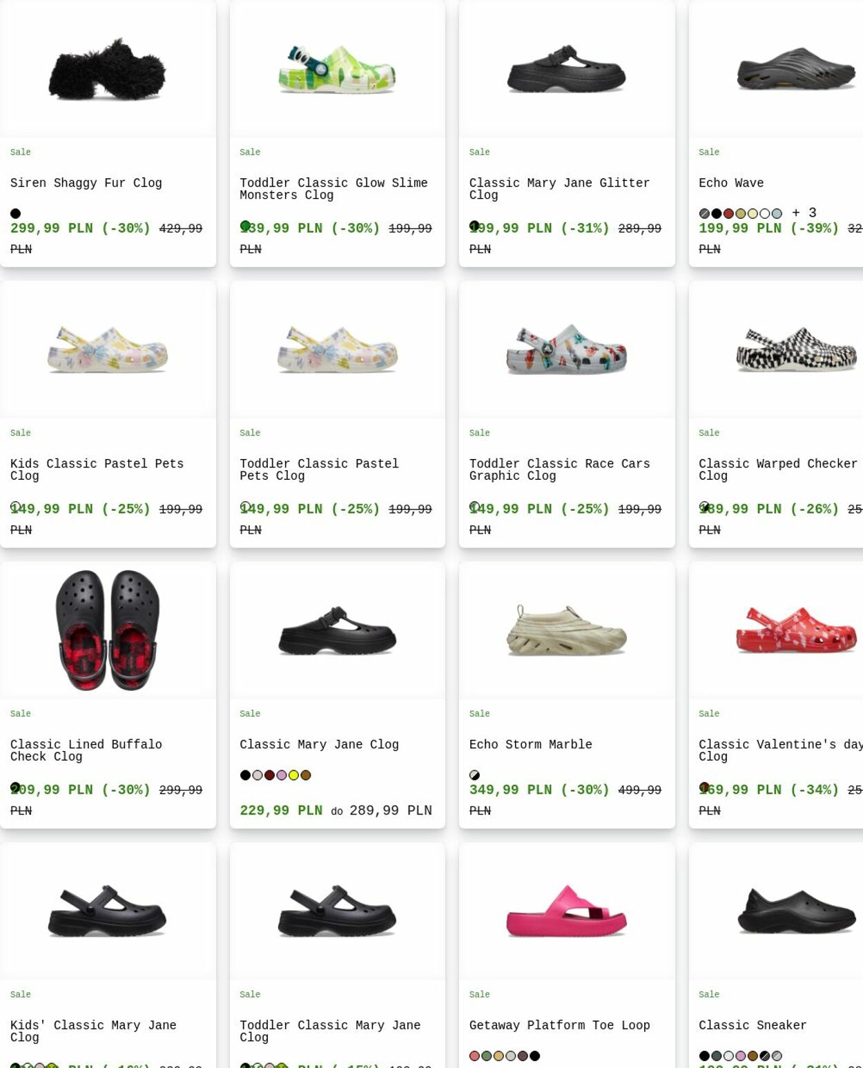 Gazetka Crocs 02.03.2026 - 11.03.2026