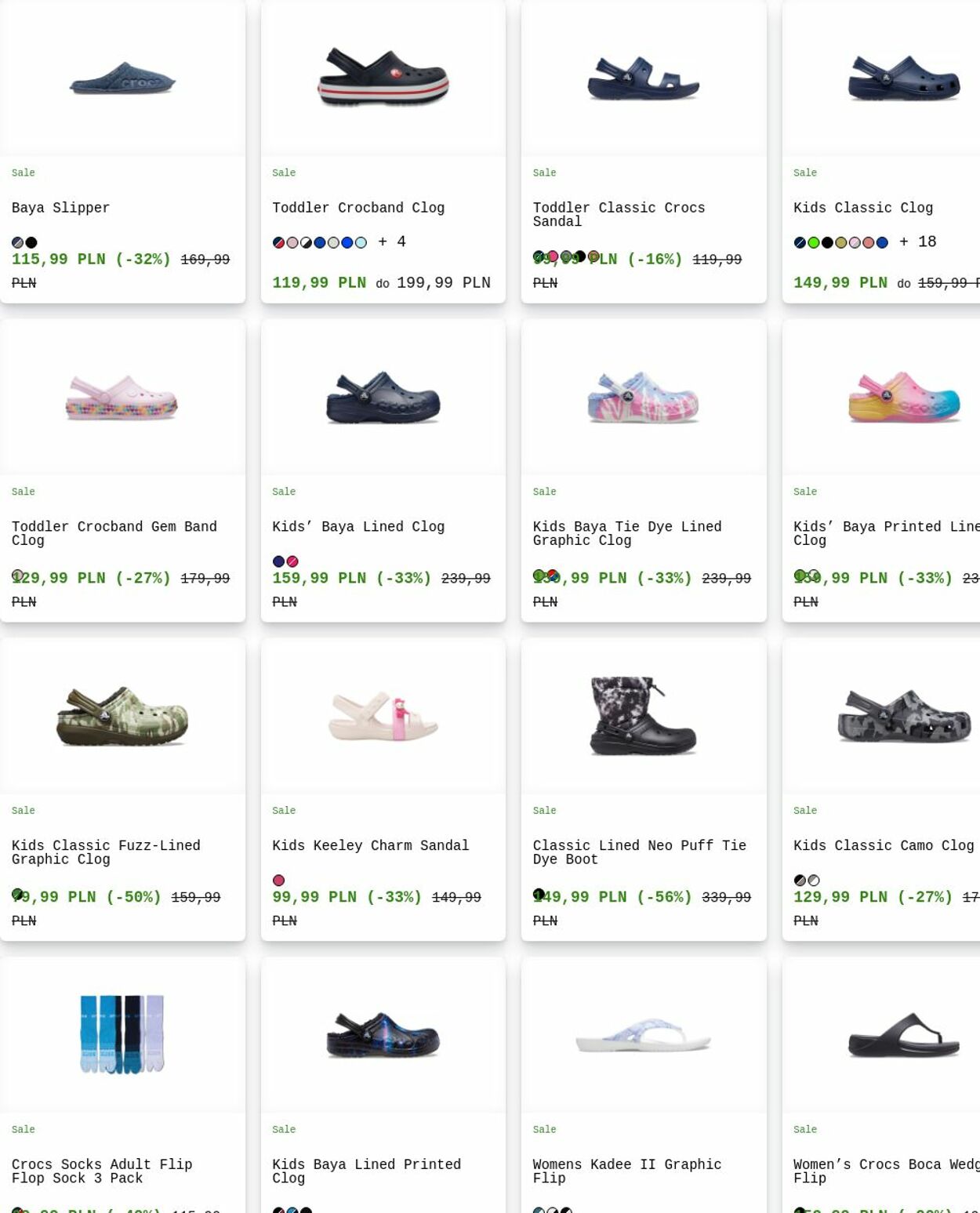 Gazetka Crocs 02.03.2026 - 11.03.2026