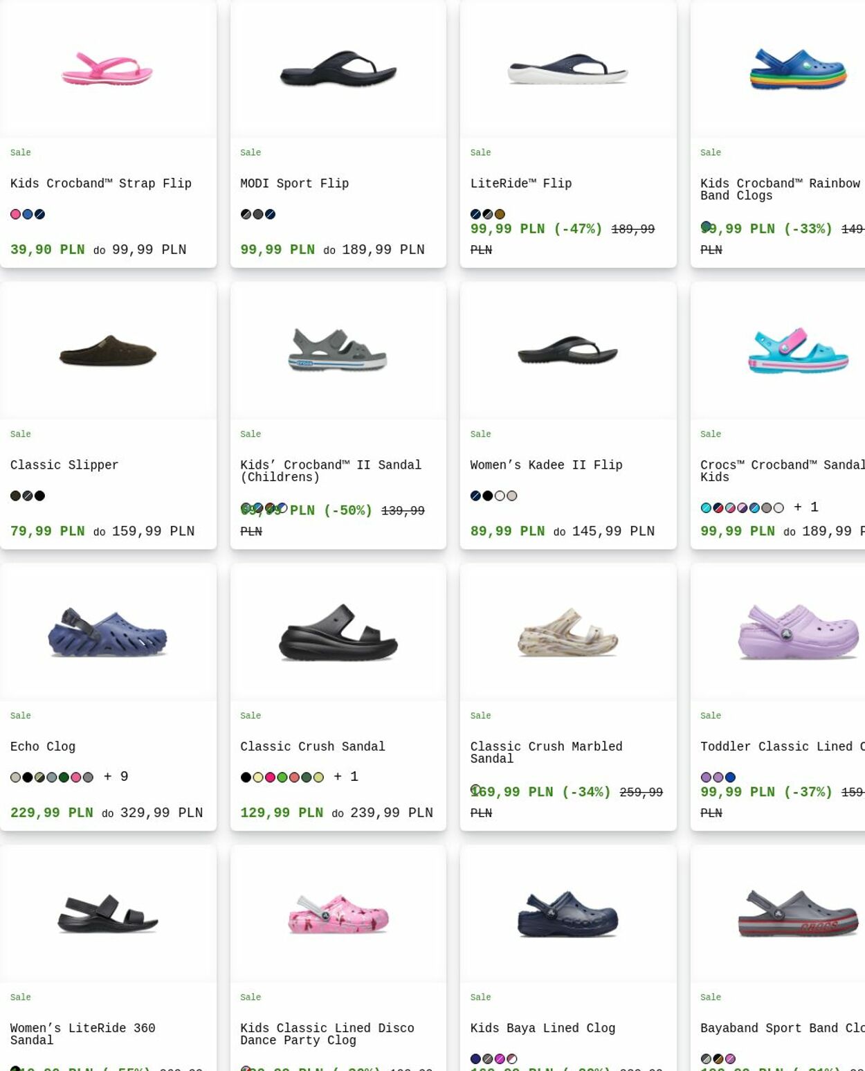 Gazetka Crocs 02.03.2026 - 11.03.2026