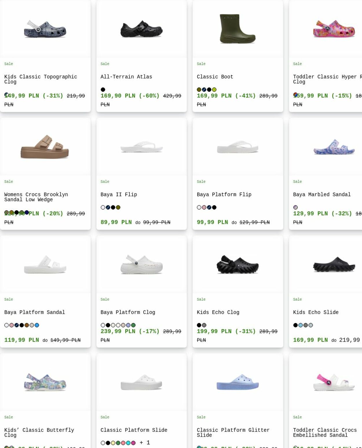 Gazetka Crocs 02.03.2026 - 11.03.2026