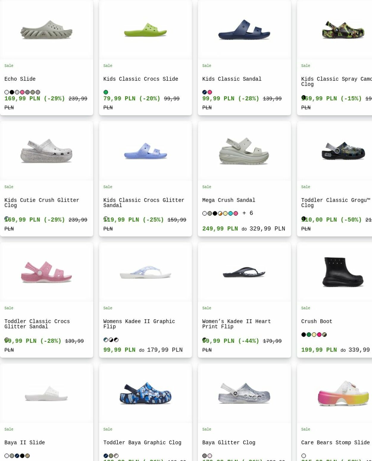 Gazetka Crocs 08.12.2025 - 17.12.2025