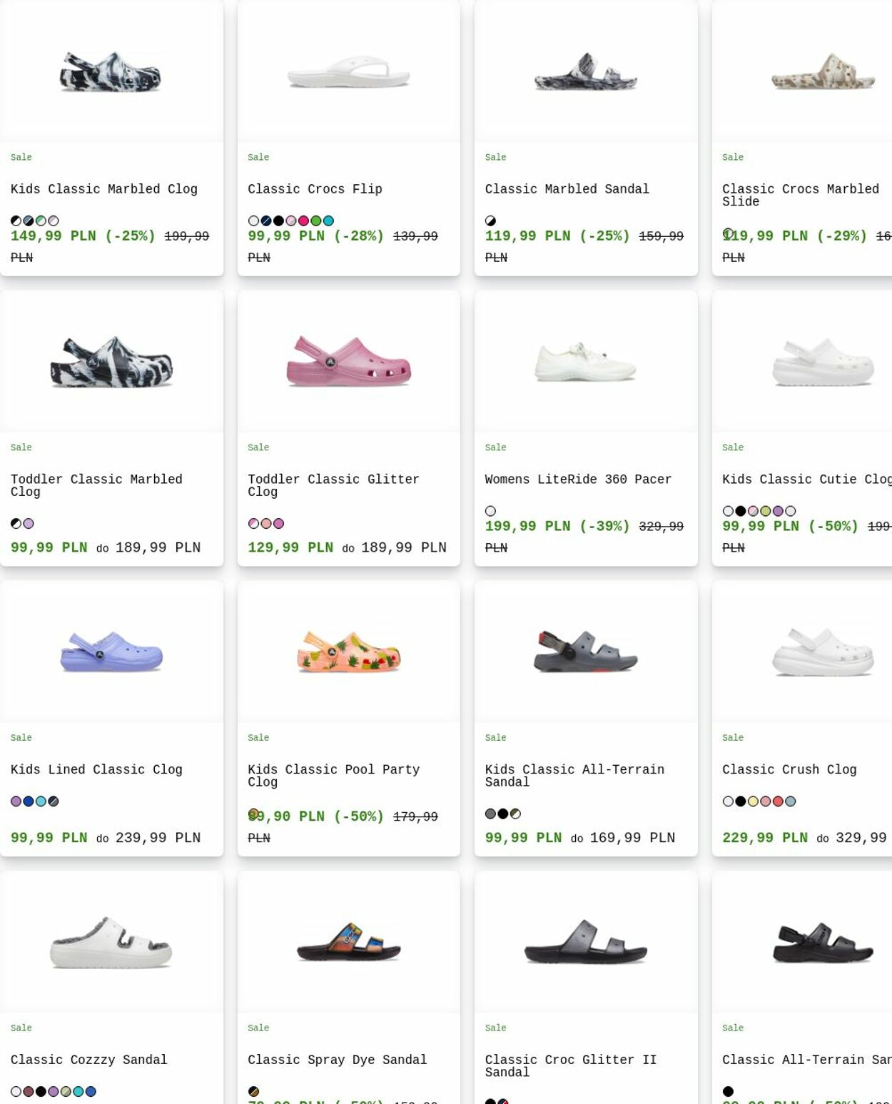 Gazetka Crocs 08.12.2025 - 17.12.2025