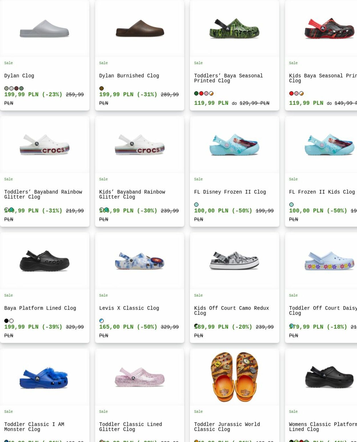 Gazetka Crocs 08.12.2025 - 17.12.2025
