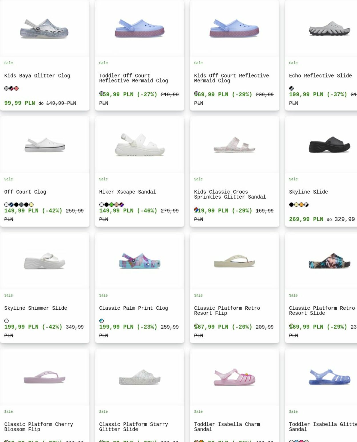 Gazetka Crocs 08.12.2025 - 17.12.2025