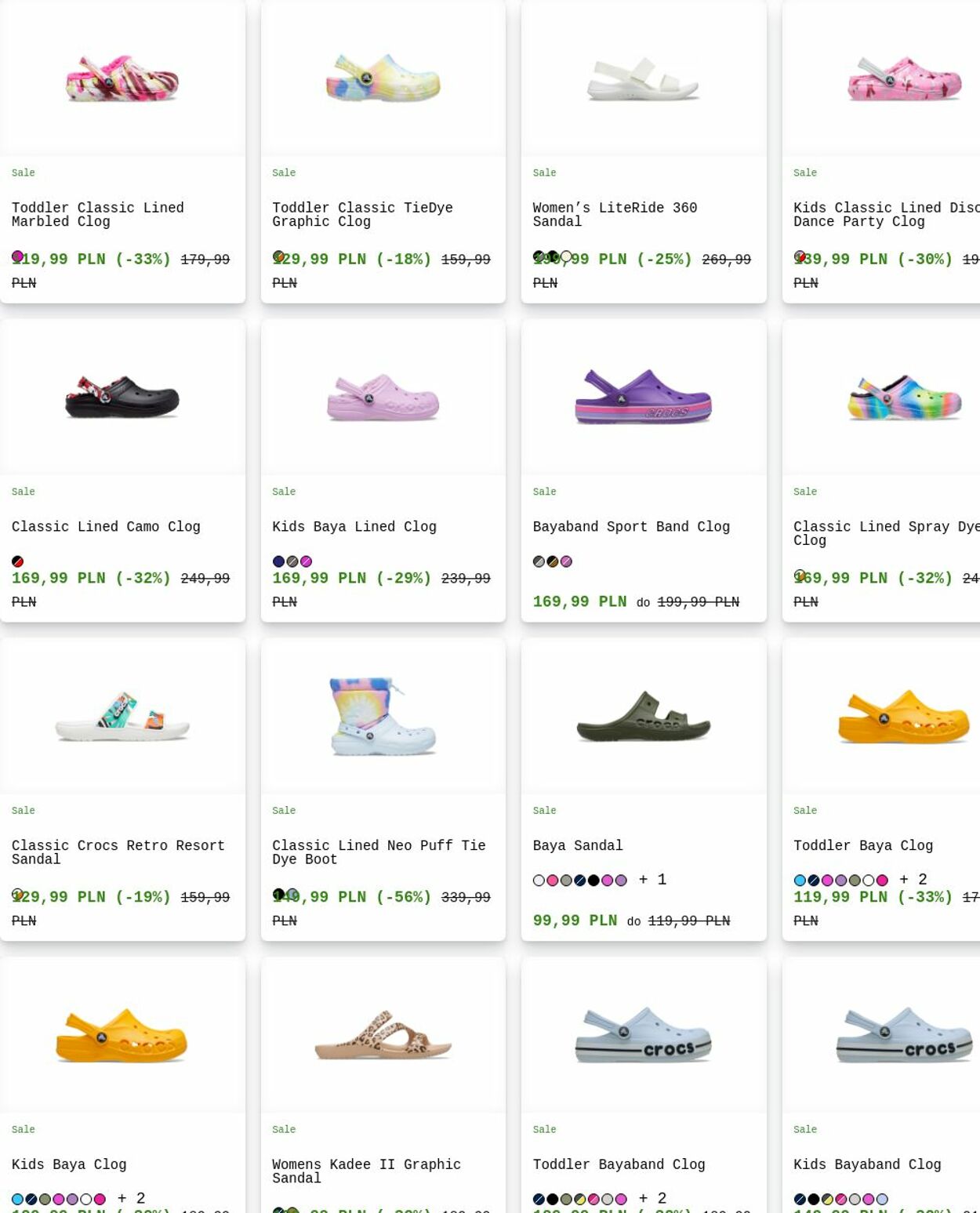Gazetka Crocs 02.06.2025 - 11.06.2025
