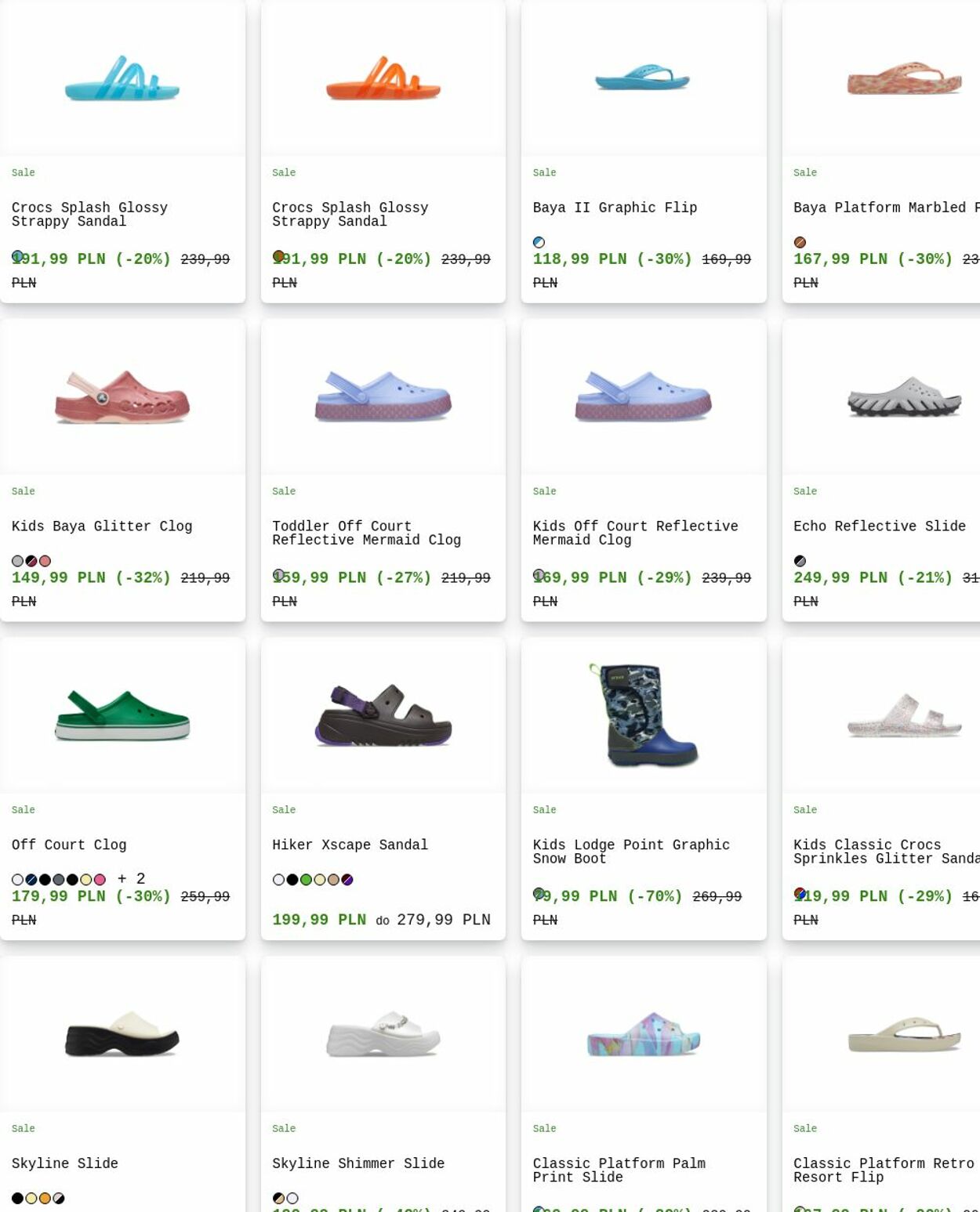 Gazetka Crocs 02.06.2025 - 11.06.2025
