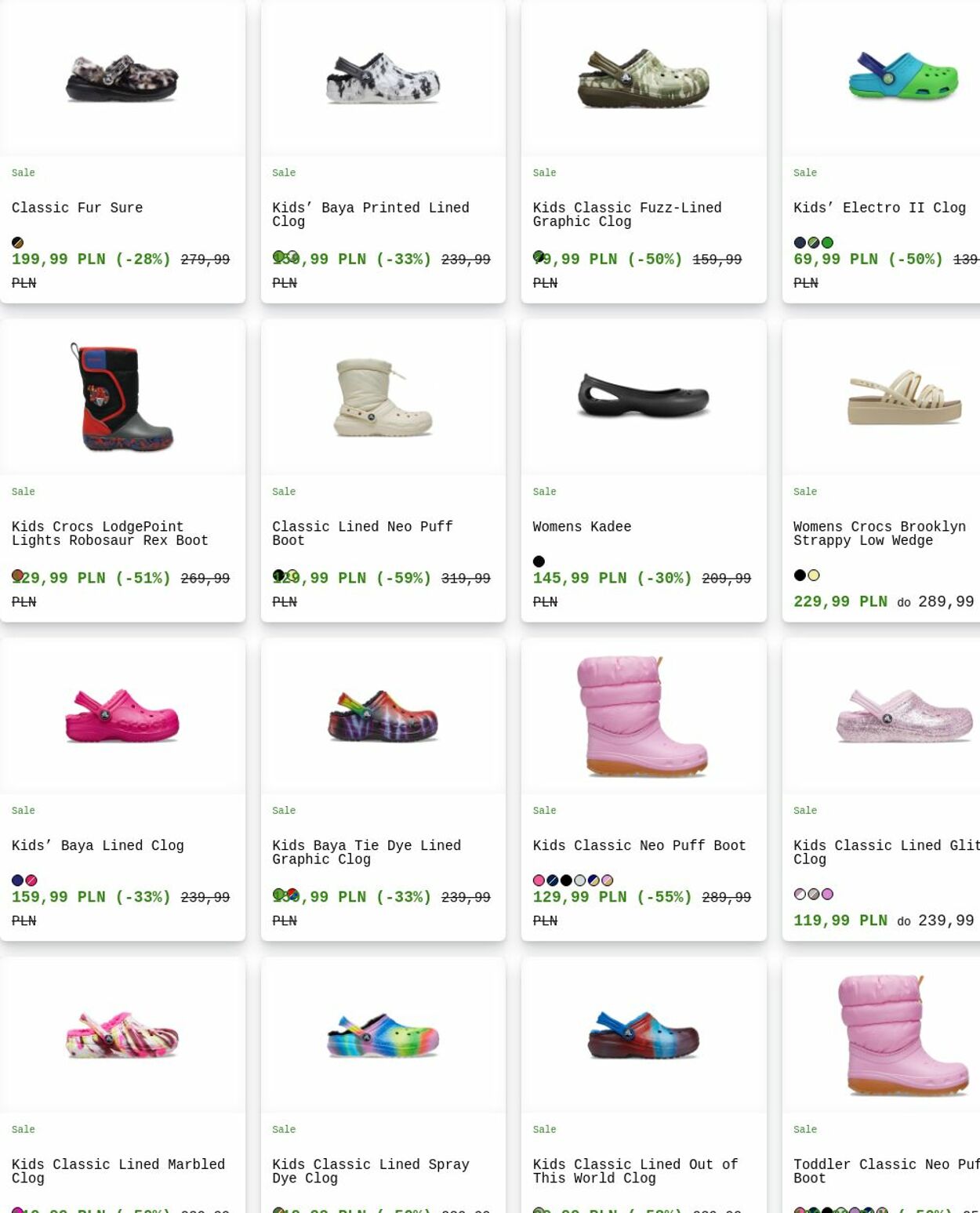 Gazetka Crocs 02.06.2025 - 11.06.2025