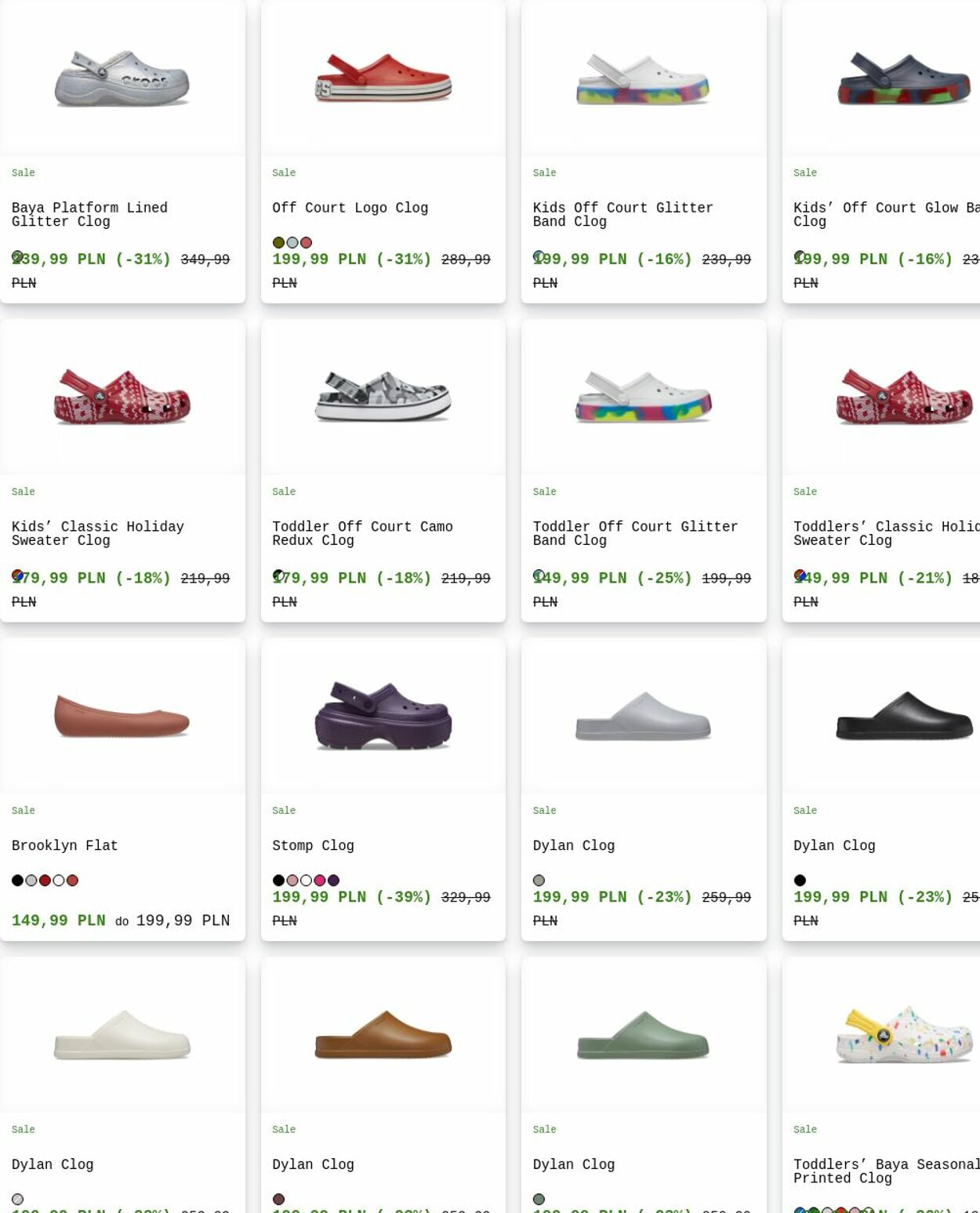 Gazetka Crocs 02.06.2025 - 11.06.2025