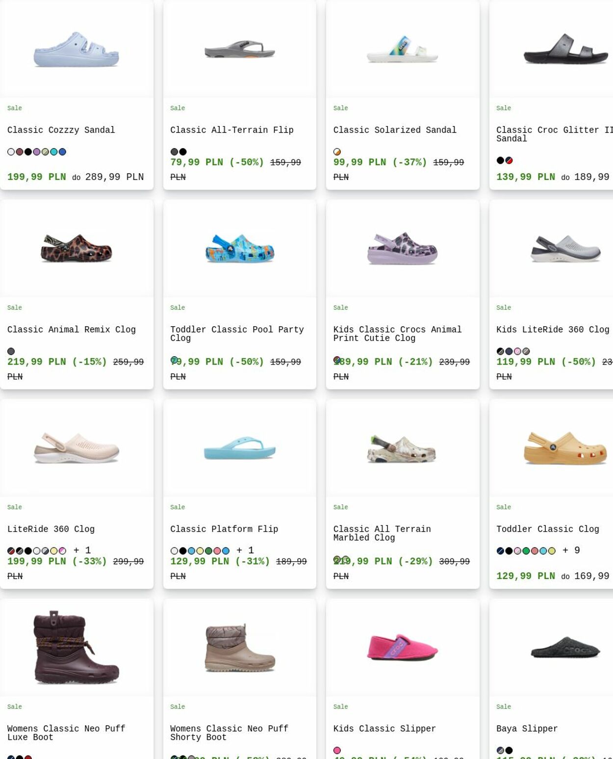 Gazetka Crocs 02.06.2025 - 11.06.2025