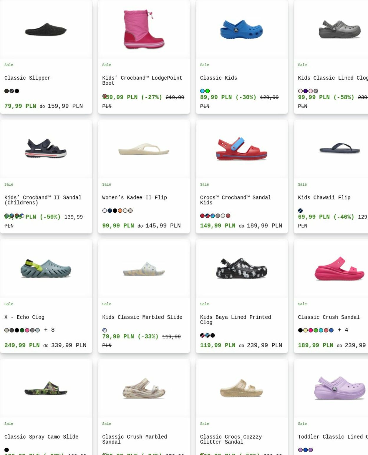 Gazetka Crocs 02.06.2025 - 11.06.2025