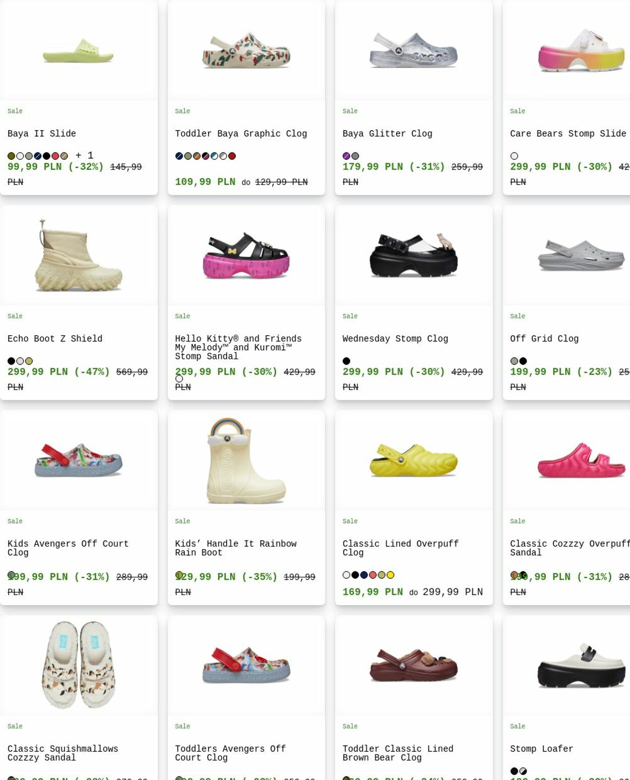 Gazetka Crocs 02.06.2025 - 11.06.2025