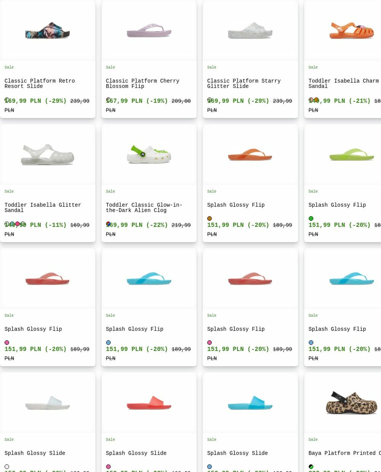 Gazetka Crocs 02.06.2025 - 11.06.2025