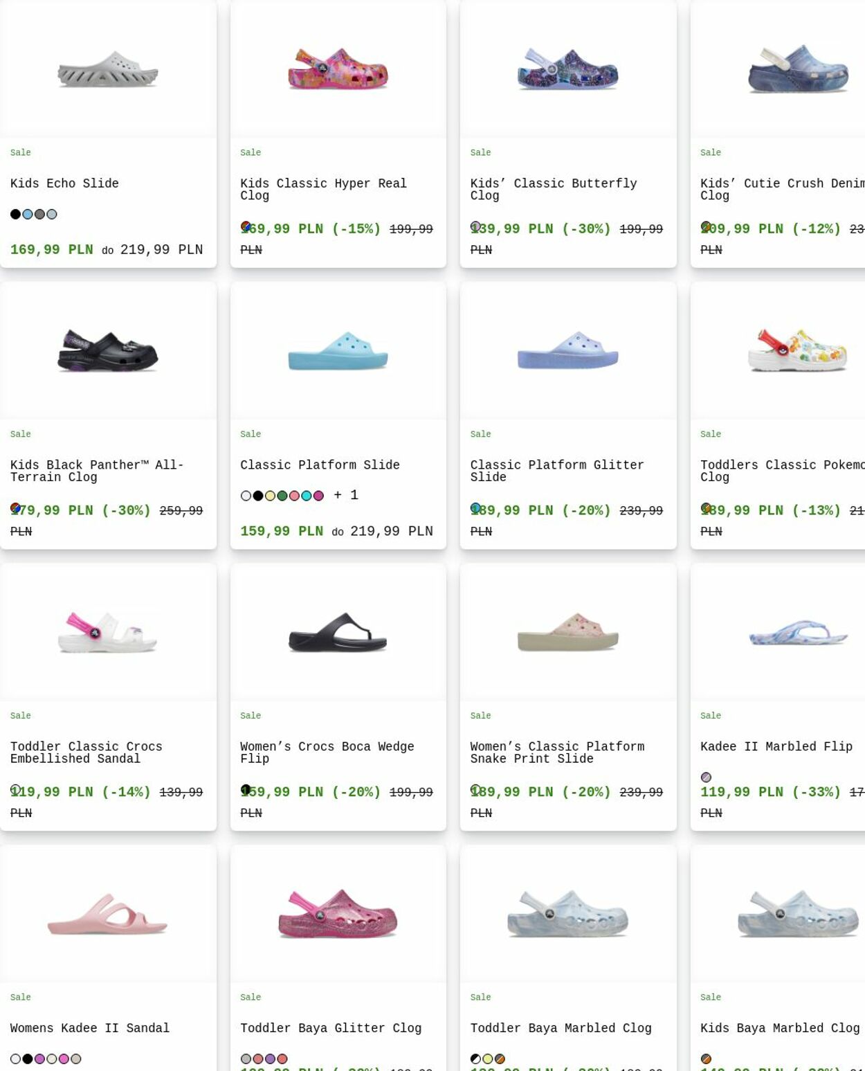 Gazetka Crocs 02.06.2025 - 11.06.2025