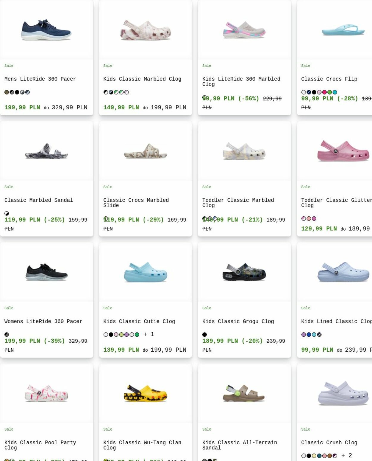 Gazetka Crocs 02.06.2025 - 11.06.2025