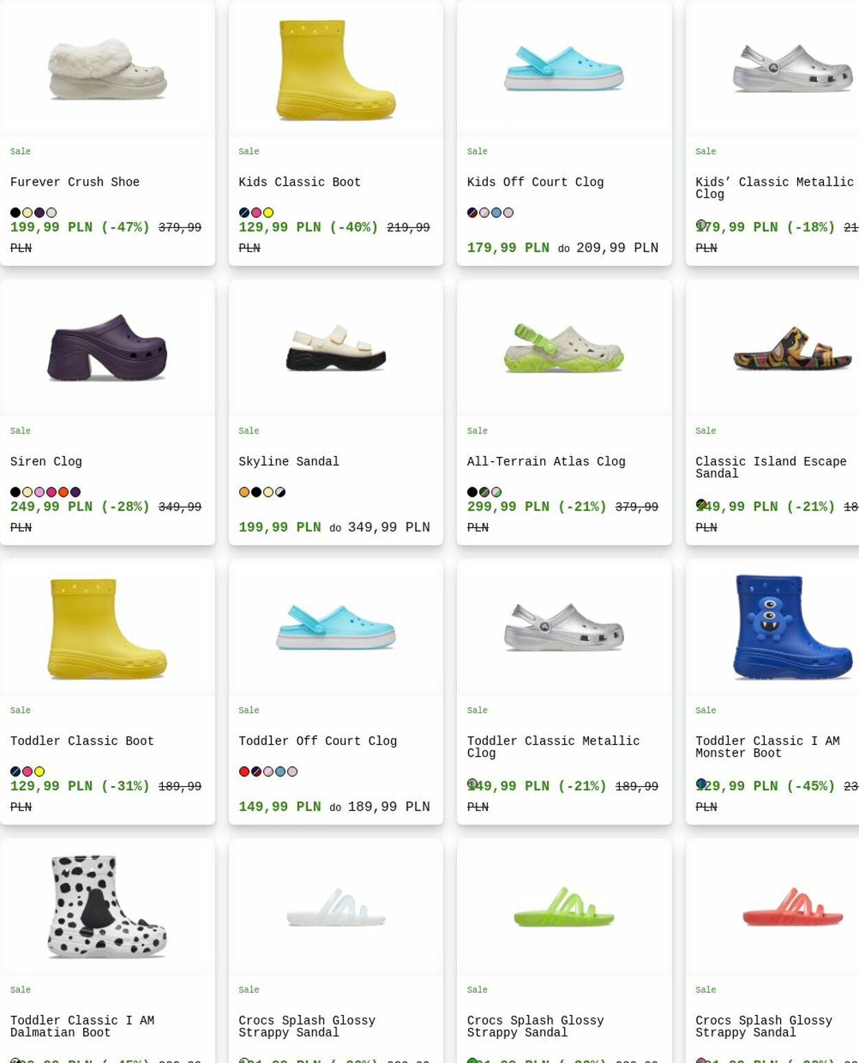 Gazetka Crocs 02.06.2025 - 11.06.2025