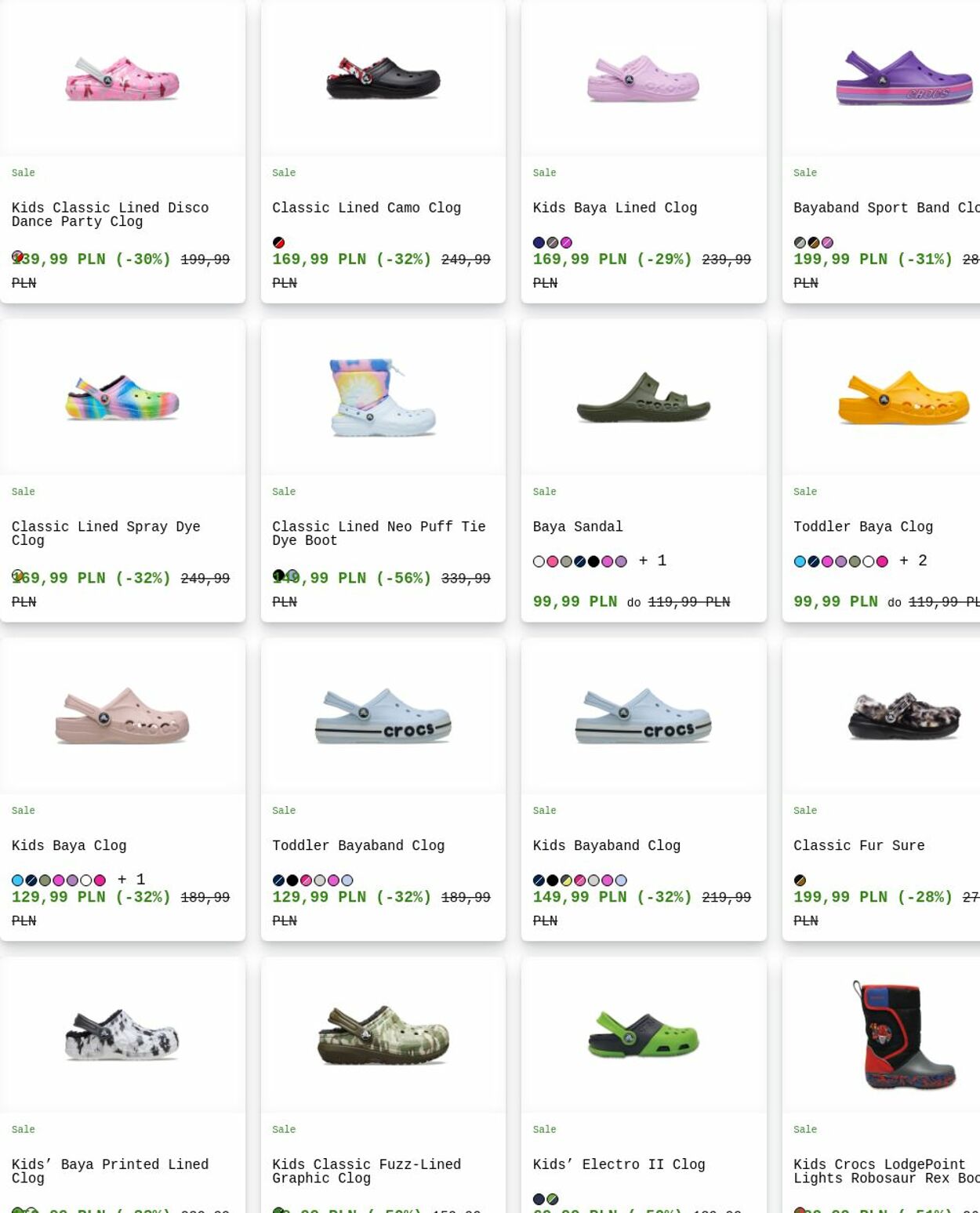 Gazetka Crocs 14.07.2025 - 23.07.2025