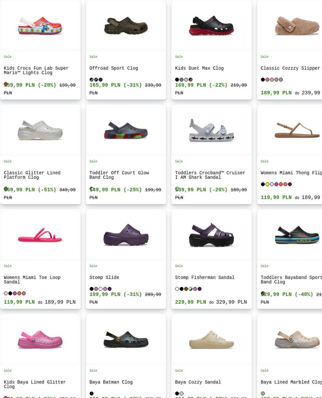 Gazetka Crocs 14.07.2025 - 23.07.2025