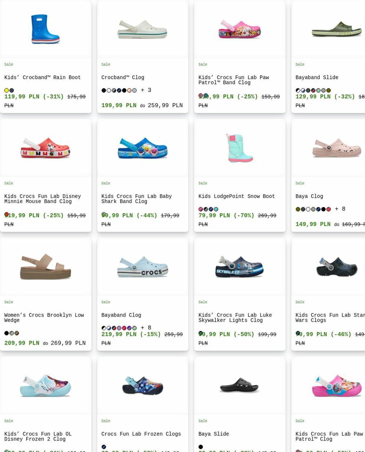 Gazetka Crocs 14.07.2025 - 23.07.2025